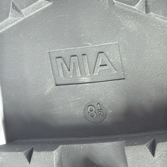 (N6) MIA GABINA - BLACK, platform loafers, women's size 8.5 - Picture 9 of 16